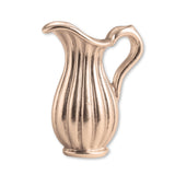 9ct Rose Gold - Fluted Water Pitcher Charm