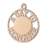 18ct Rose Gold - A Day to Remember Charm