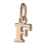 18ct Rose Gold - Petite Letter Charm