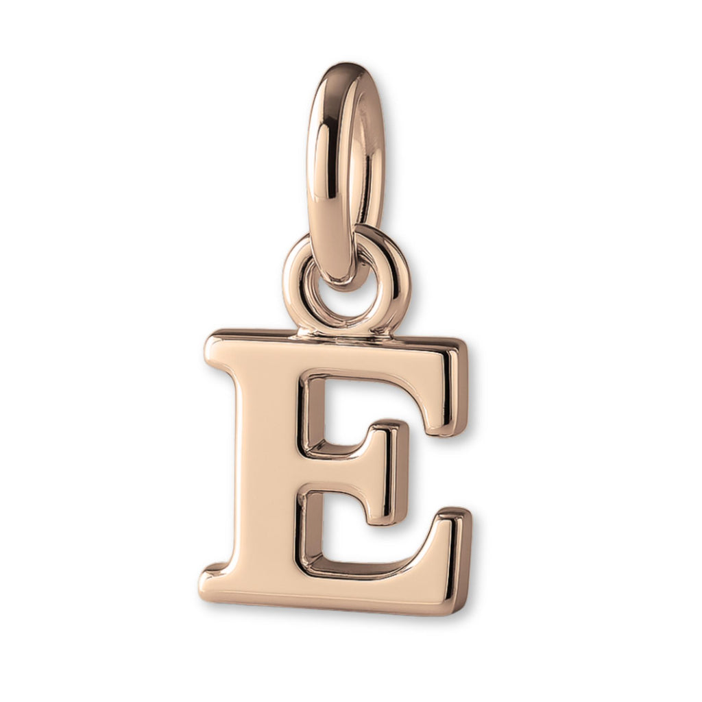 18ct Rose Gold - Petite Letter Charm