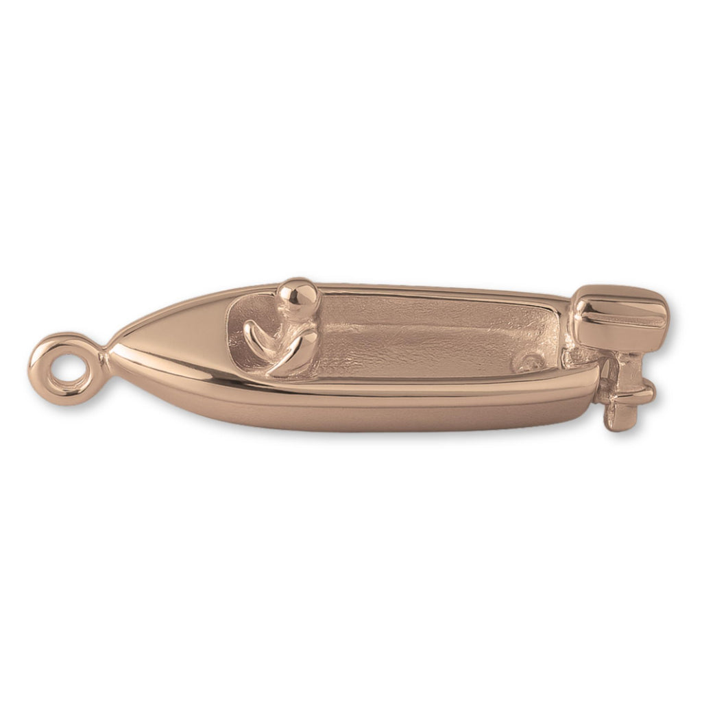 9ct Rose Gold - Speed Boat Charm