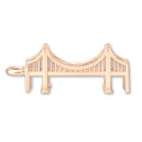 18ct Rose Gold - Goldengate Bridge Charm