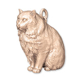 18ct Rose Gold - Himalayan Cat Charm