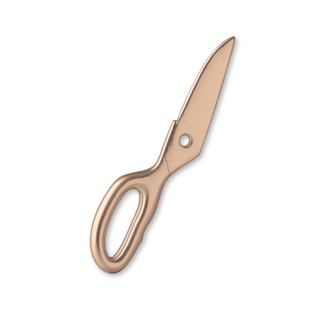 18ct Rose Gold - Scissor Half Charm