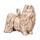 18ct Rose Gold - Shih Tzu Dog Charm