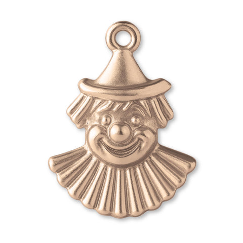 18ct Rose Gold - Carnival Clown Charm