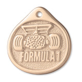 18ct Rose Gold - Formula 1 Charm