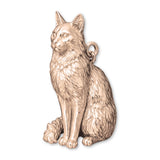 9ct Rose Gold - Turkish Angora Cat Charm