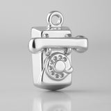 999 Pure Silver - Rotary Telephone Charm