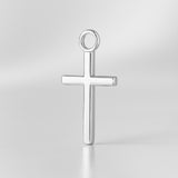 925 Sterling Silver - Mini Crucifix Charm