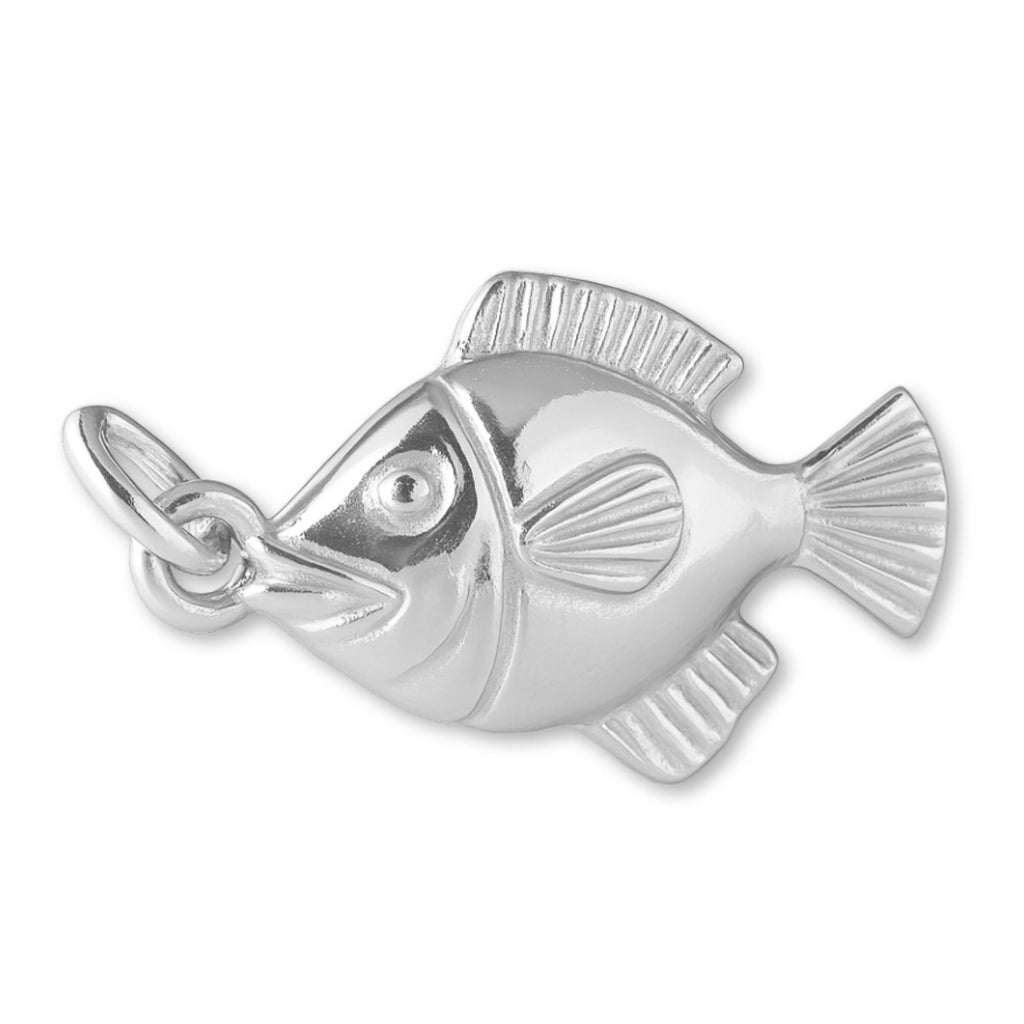 999 Pure Silver - Tropical Tang Fish Charm