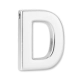 925 Sterling Silver - Block Letter Charm