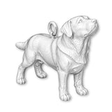 999 Pure Silver - Labrador Retriever Dog Charm