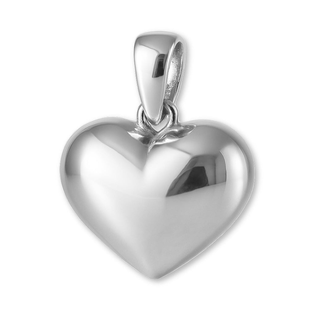 940 Argentium Silver - Radiant Heart Charm