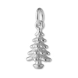 925 Sterling Silver - Pine Christmas Tree Charm