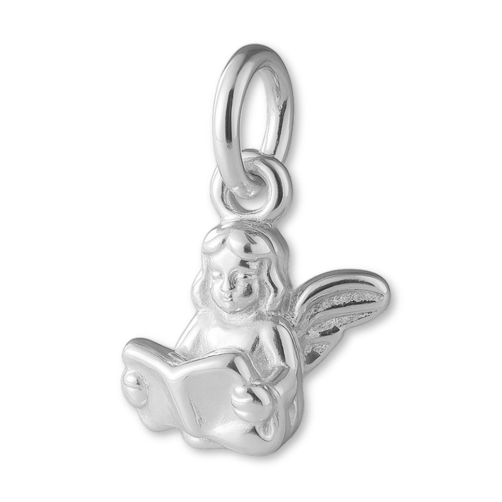 940 Argentium Silver - Miniature Singing Angel Charm
