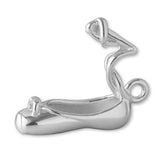 999 Pure Silver - Ballet Slipper Charm