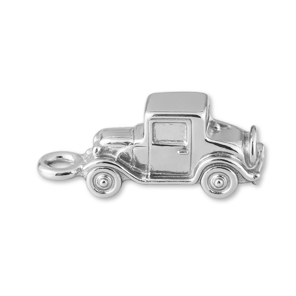940 Argentium Silver - Vintage Model T Style Car Charm