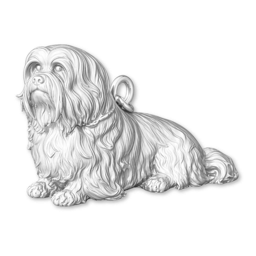 999 Pure Silver - Havanese Dog Charm