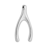 940 Argentium Silver - Classic Wishbone Charm