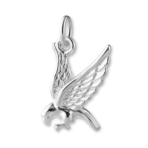 999 Pure Silver - Soaring Eagle Charm