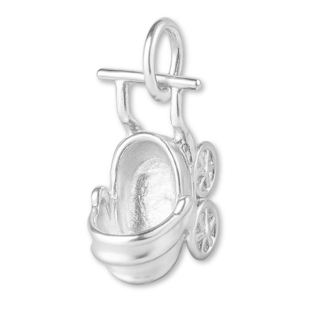 999 Pure Silver - Bassinet Stroller Charm