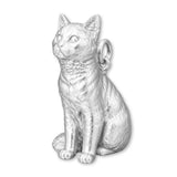 999 Pure Silver - European Shorthair Cat Charm