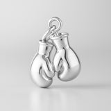 925 Sterling Silver - Boxing Gloves Charm