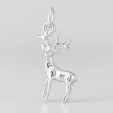 940 Argentium Silver - Rudolph Reindeer Charm