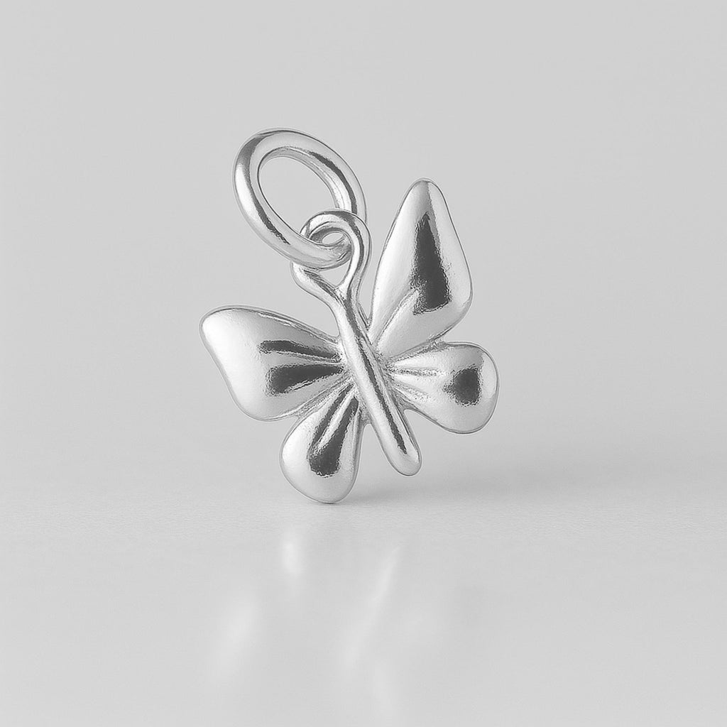 999 Pure Silver - Garden Butterfly Charm