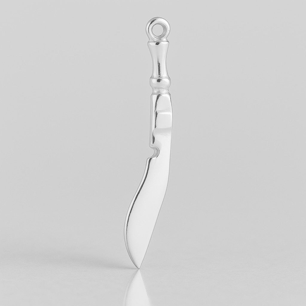 999 Pure Silver - Kukri Knife Charm