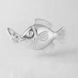 999 Pure Silver - Tropical Tang Fish Charm
