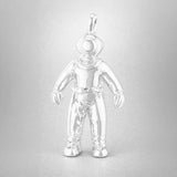 925 Sterling Silver - Vintage Diver Charm
