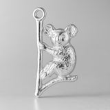 925 Sterling Silver - Drop Bear Koala Charm