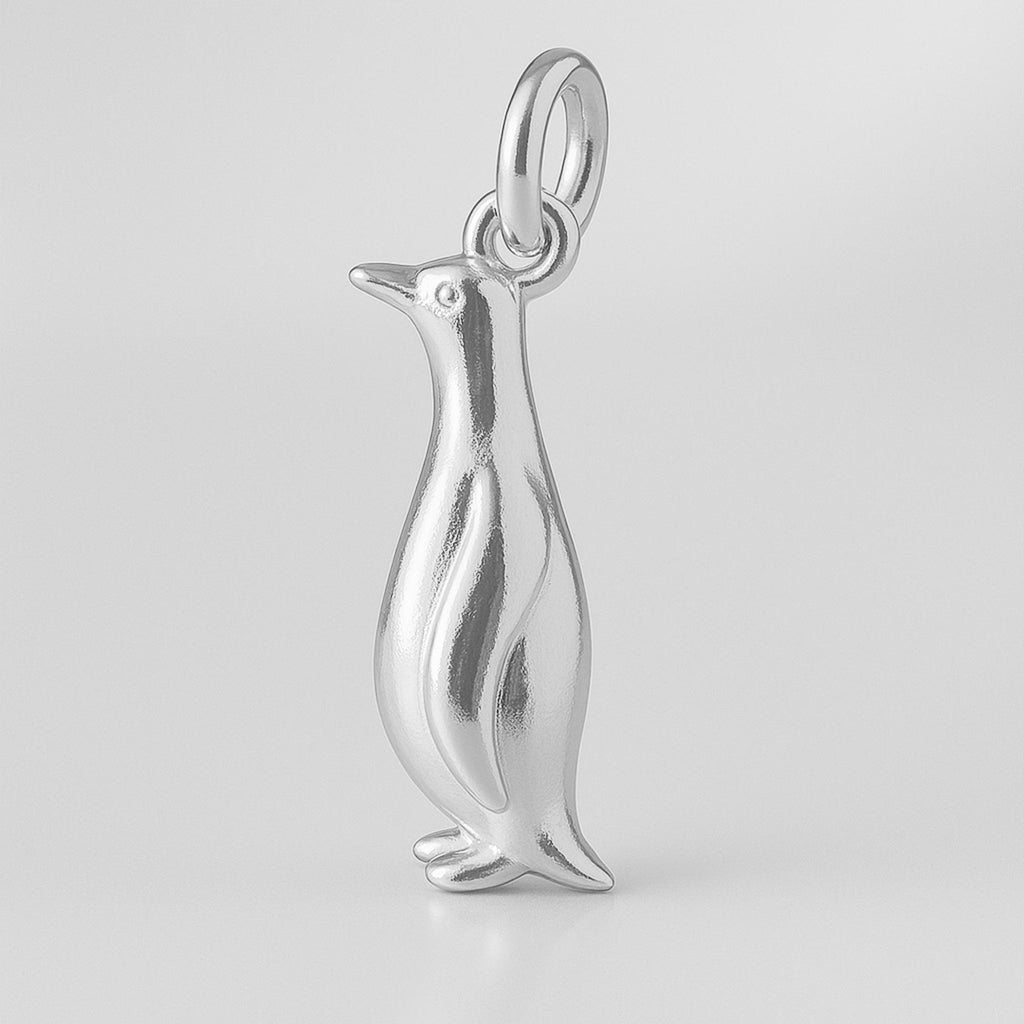 925 Sterling Silver - Emperor Penguin Charm