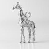 940 Argentium Silver - Nubian Giraffe Charm