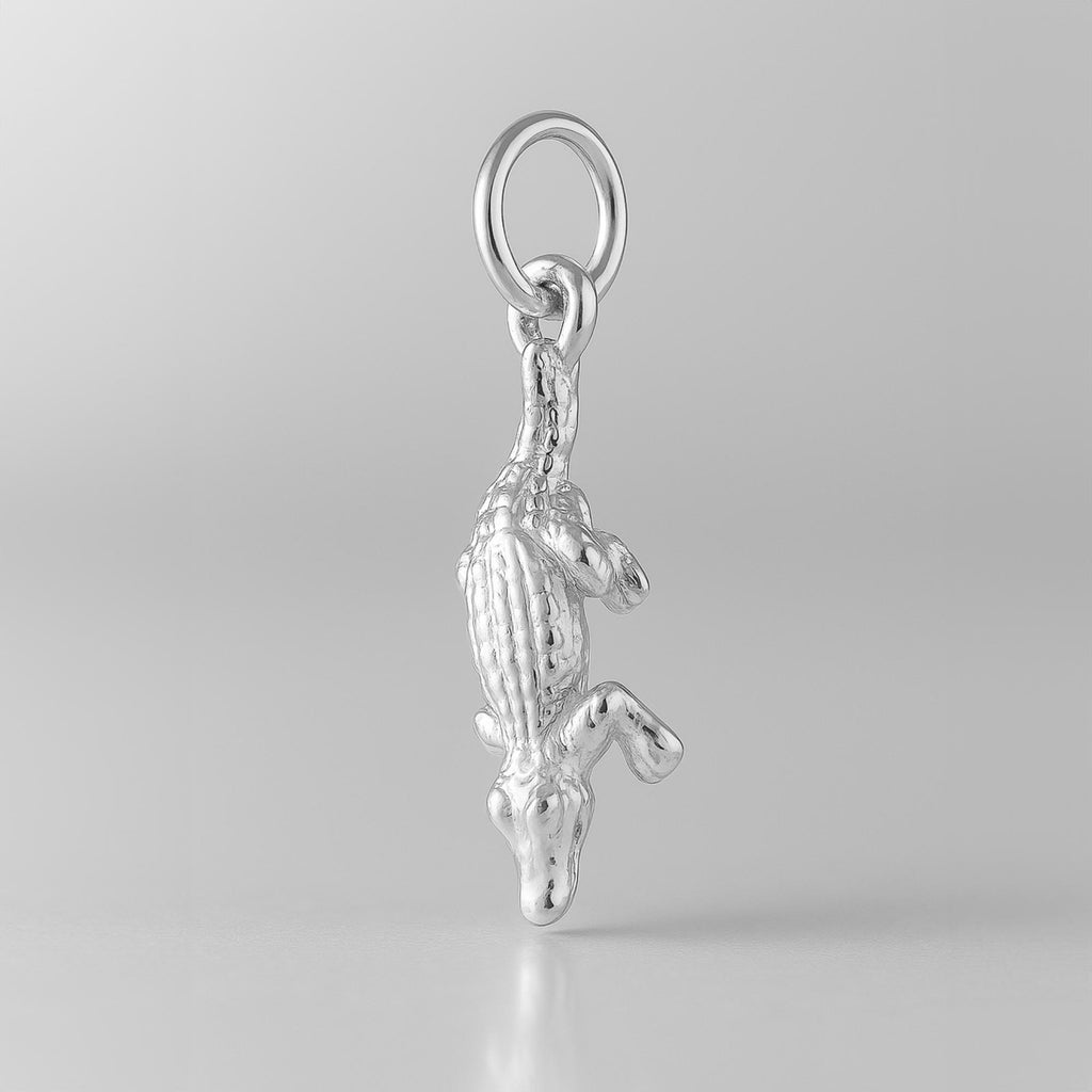 999 Pure Silver - Freshwater Crocodile Charm