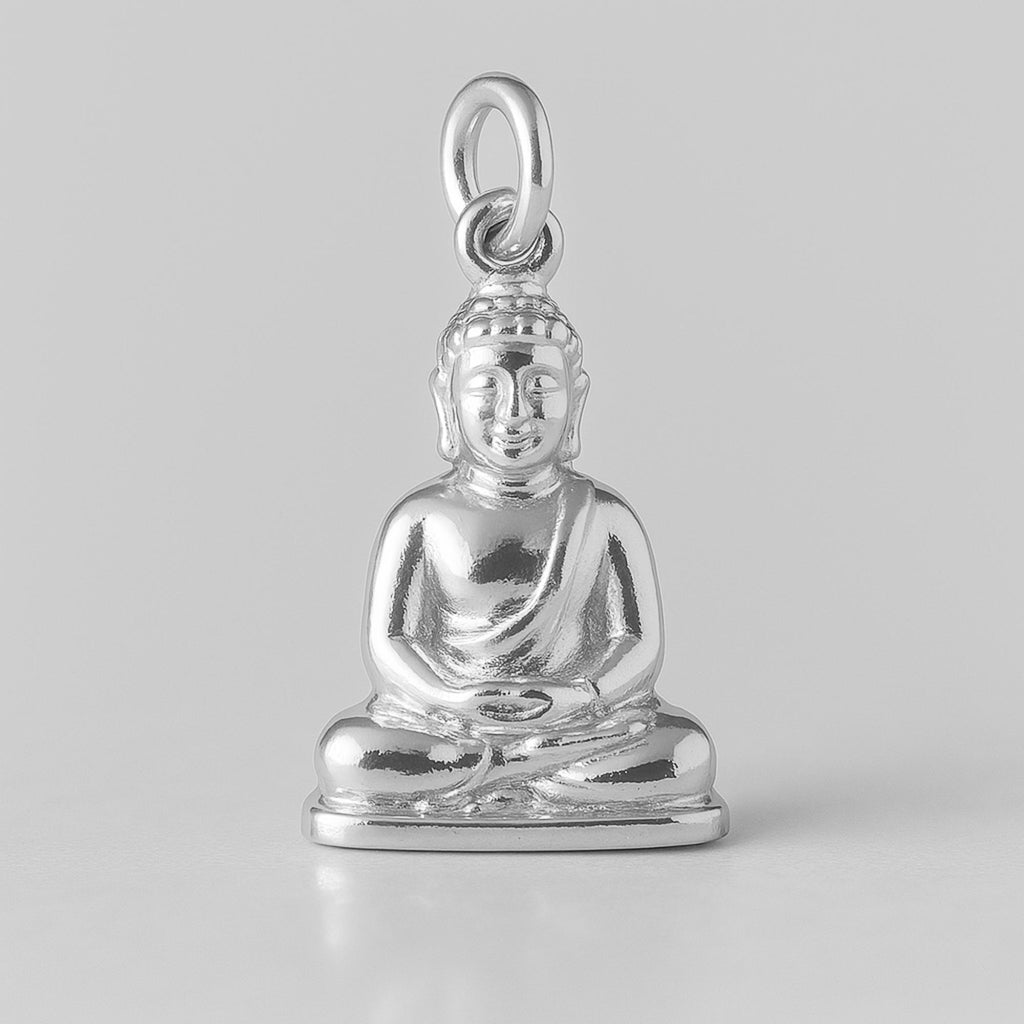 925 Sterling Silver - Classic Buddha Charm