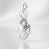 925 Sterling Silver - Low Heel Charm