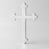 925 Sterling Silver - Trefoil Crucifix Charm