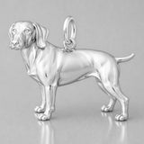 925 Sterling Silver - German Shorthaired Pointer Dog Charm