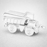 940 Argentium Silver - Tipper Dump Truck Charm