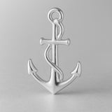 999 Pure Silver - Sea Anchor Charm