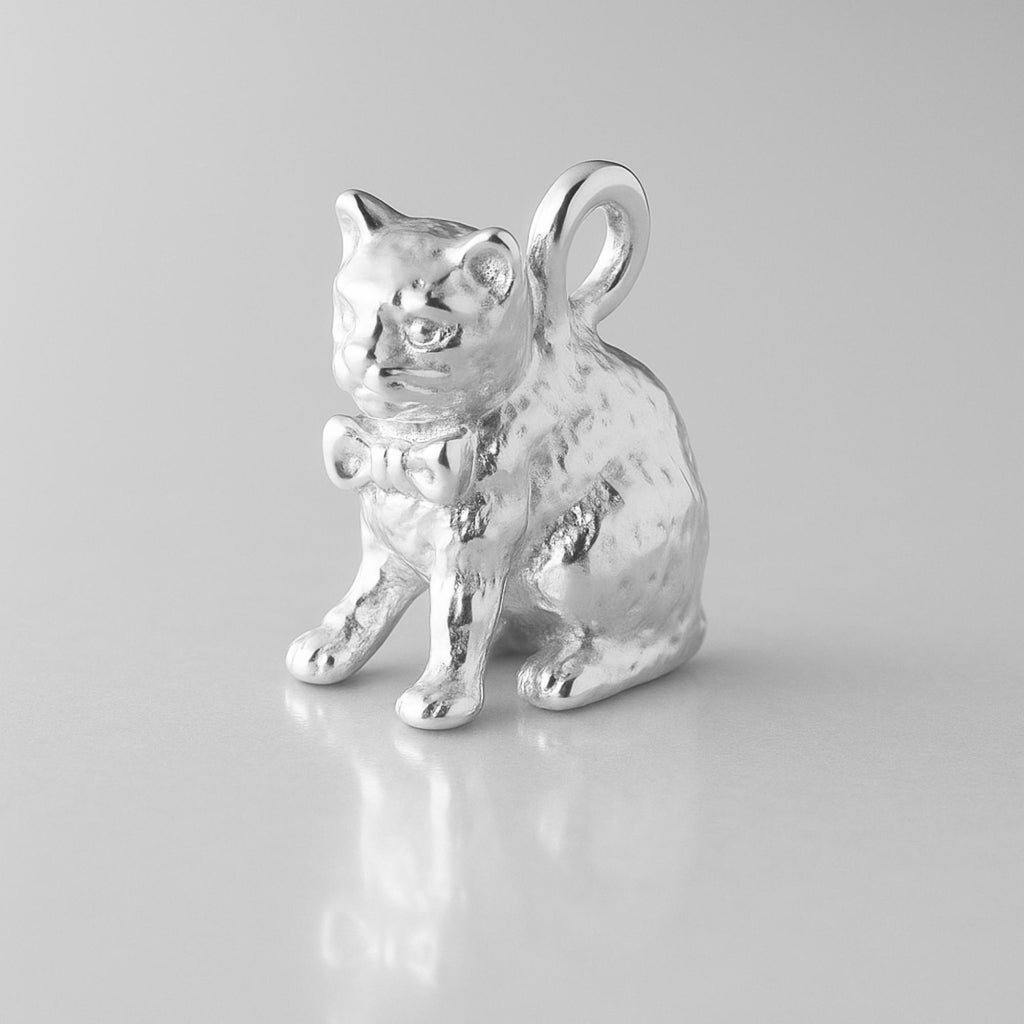 999 Pure Silver - House Cat Charm