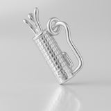 940 Argentium Silver - Classic Golf Bag Charm