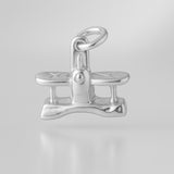 999 Pure Silver - Balance Scales Charm