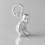940 Argentium Silver - Little Bear Charm