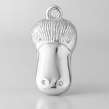 925 Sterling Silver - Platypus Head Charm