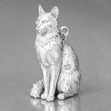 925 Sterling Silver - Turkish Angora Cat Charm