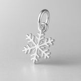 925 Sterling Silver - Delicate Snowflake Charm